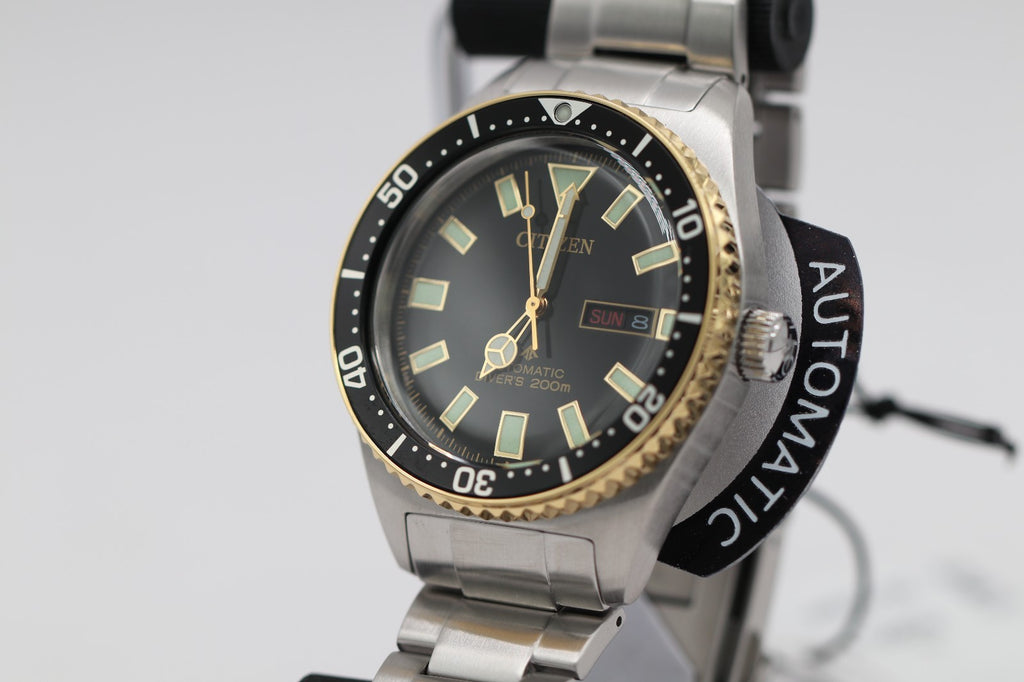 Citizen Promaster Mechanical Diver 41mm Silver Stainless Steel NY0125-83E