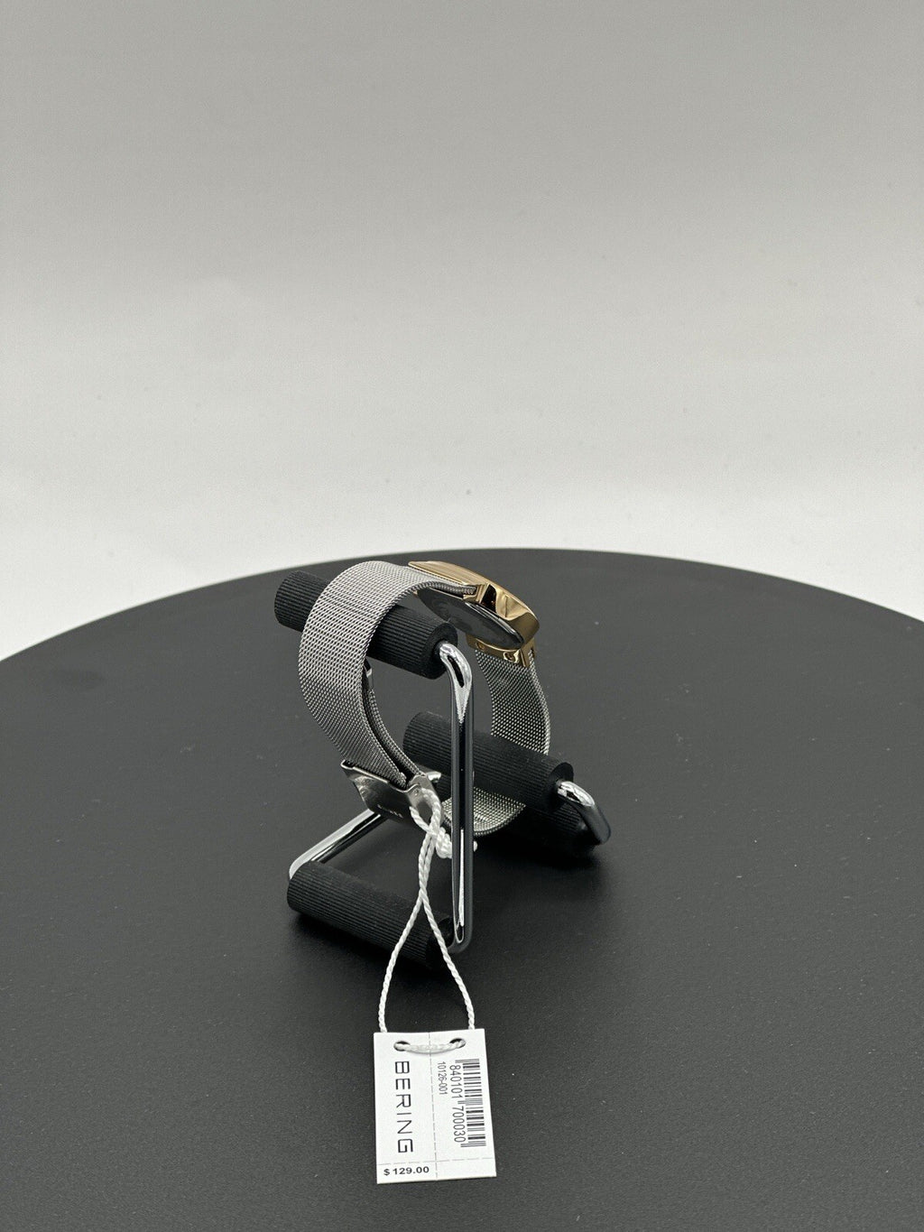 Bering Time Classic Ladies Gold-Plated Mesh Watch 10126-001 (Women's)