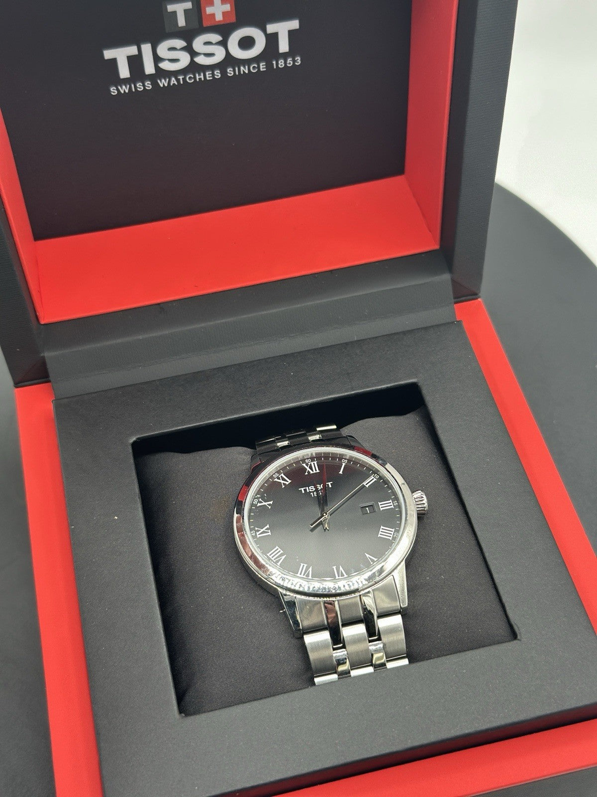 Tissot T-Classic Quartz Black Dial Men's Watch T129.410.11.053.00