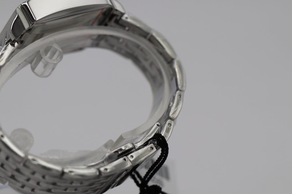 GV2 by Gevril Women's Watch 9258B Swiss Quartz Mother of Pearl Dial Silver Steel