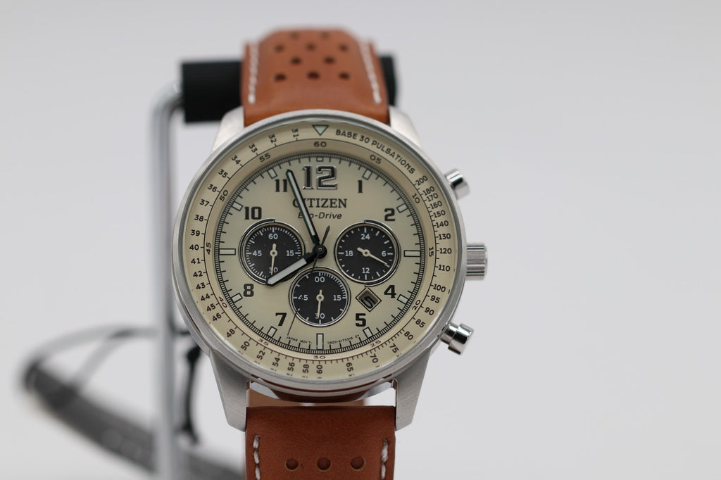 Citizen Men's Chronograph Eco-Drive Stainless Steel Watch CA4500-08X