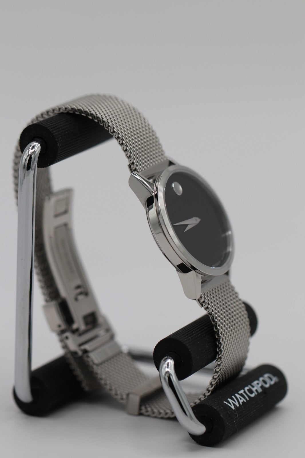 Movado Museum Women's Watch-Swiss Quartz, SS Mesh Bracelet 28mm 0607220