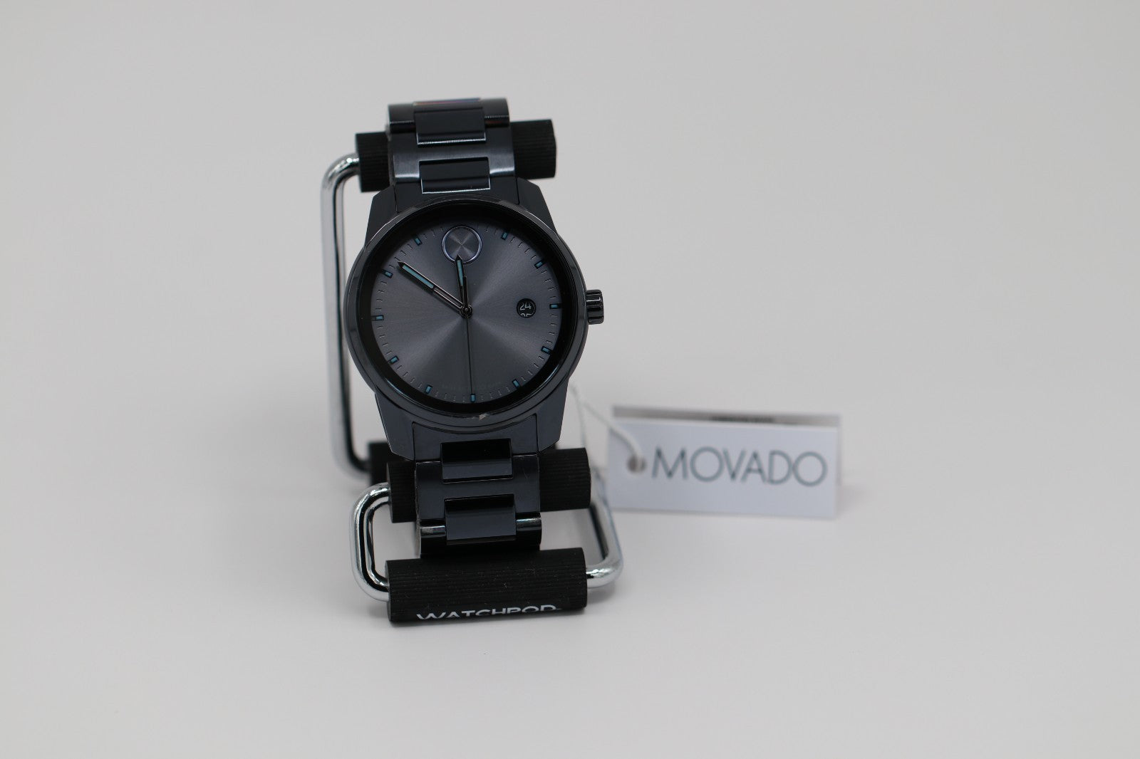 Movado Bold Verso Men's Blue ION PVD Stainless Quartz Watch 3600862