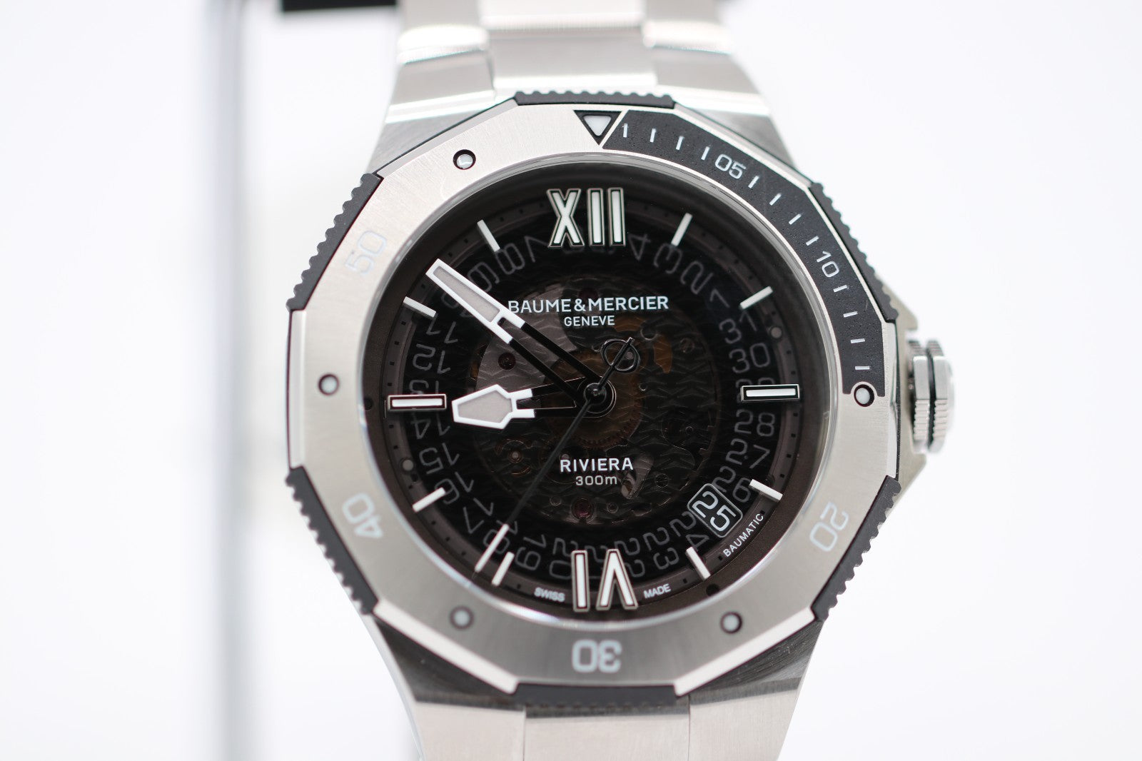Baume et Mercier Riviera Automatic Grey Dial Men's Watch M0A10717