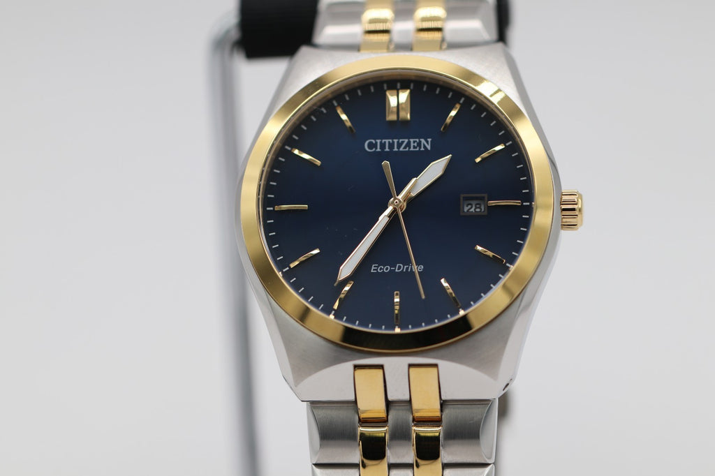 Citizen Corso Eco-Drive Blue Dial Two-tone Men's Watch BM7334-58L | MSRP $350