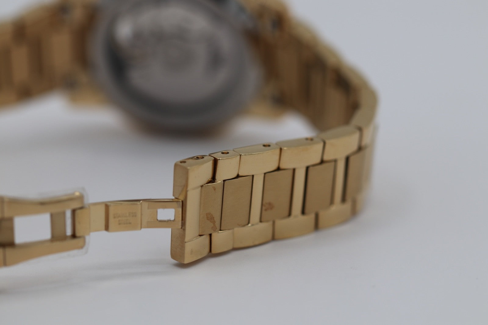 Bulova Women's Marine Star Automatic Gold Stainless Steel Watch 35 MM 97P171