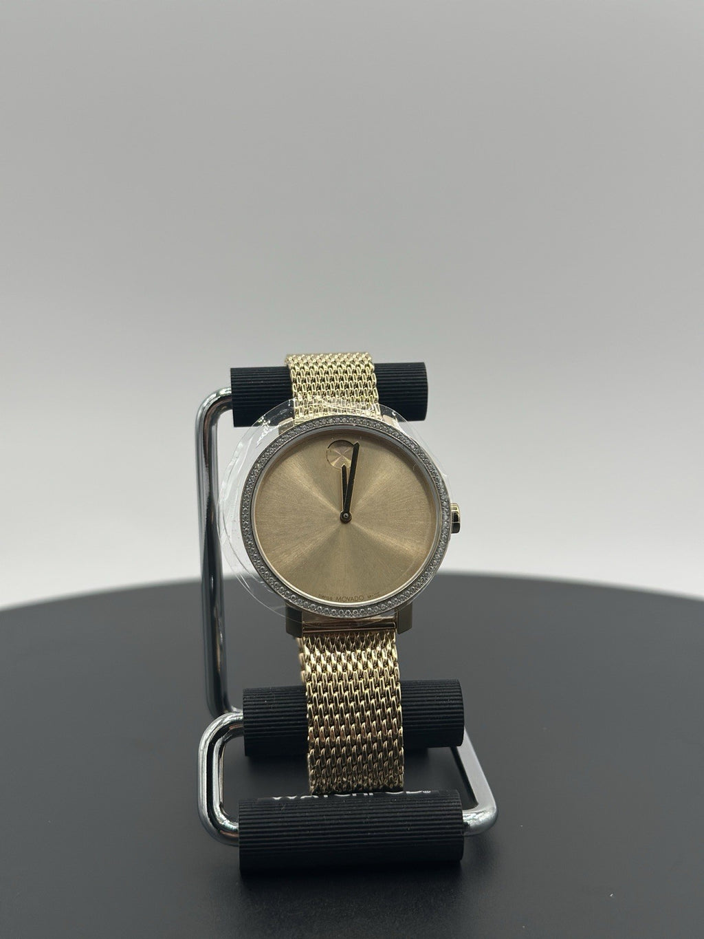 Movado Women's Watch 3600841 Bold Swiss Quartz Gold Dial Stainless Steel 34mm