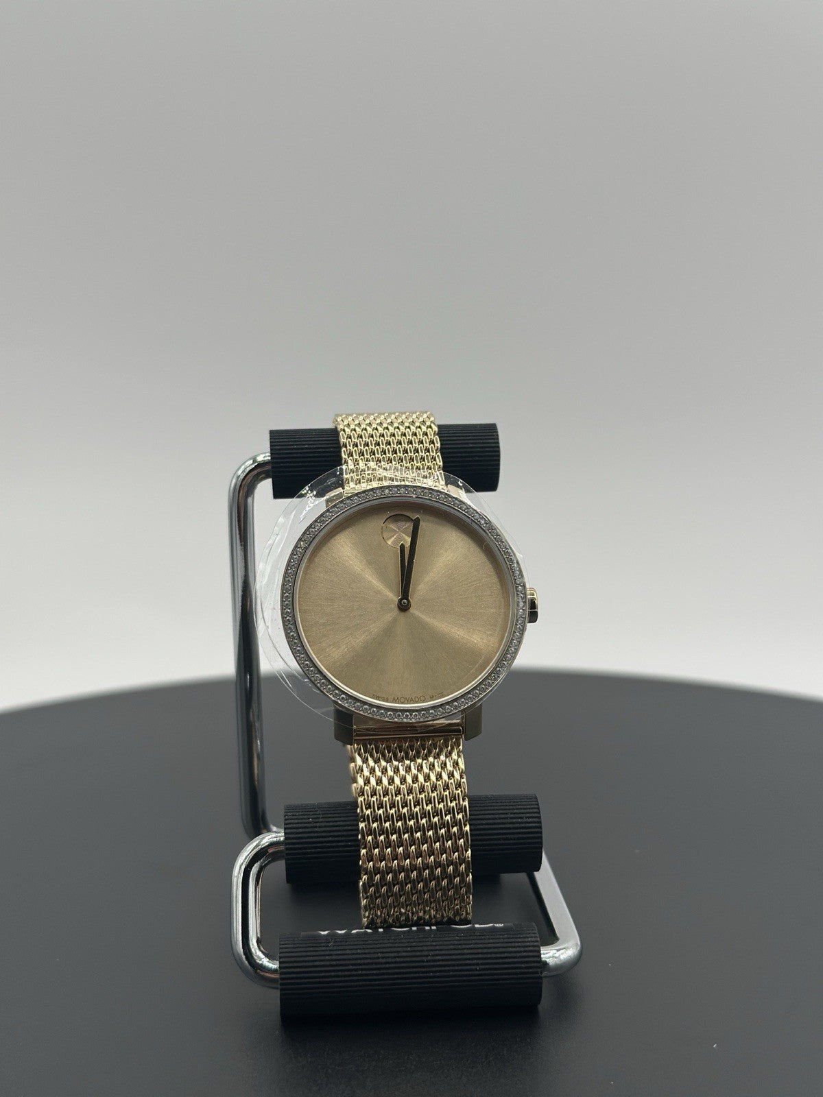 Movado Women's Watch 3600841 Bold Swiss Quartz Gold Dial Stainless Steel 34mm
