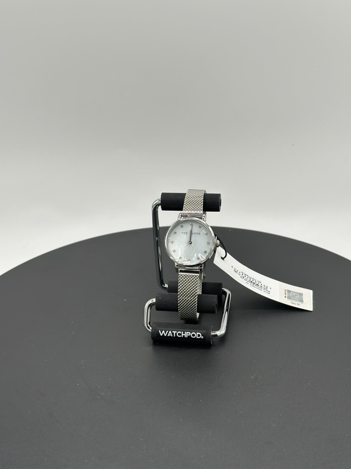 Staciie 28mm Mother of Pearl Dial with Silver-Tone Mesh Strap