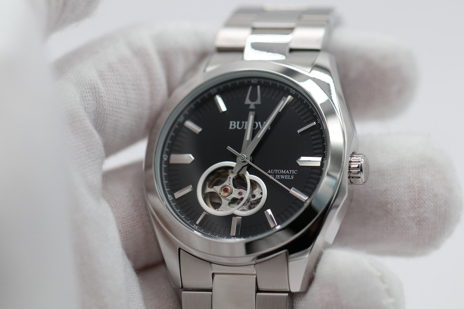 Bulova Surveyor Classic Automatic Men's Watch 42 mm 96A270