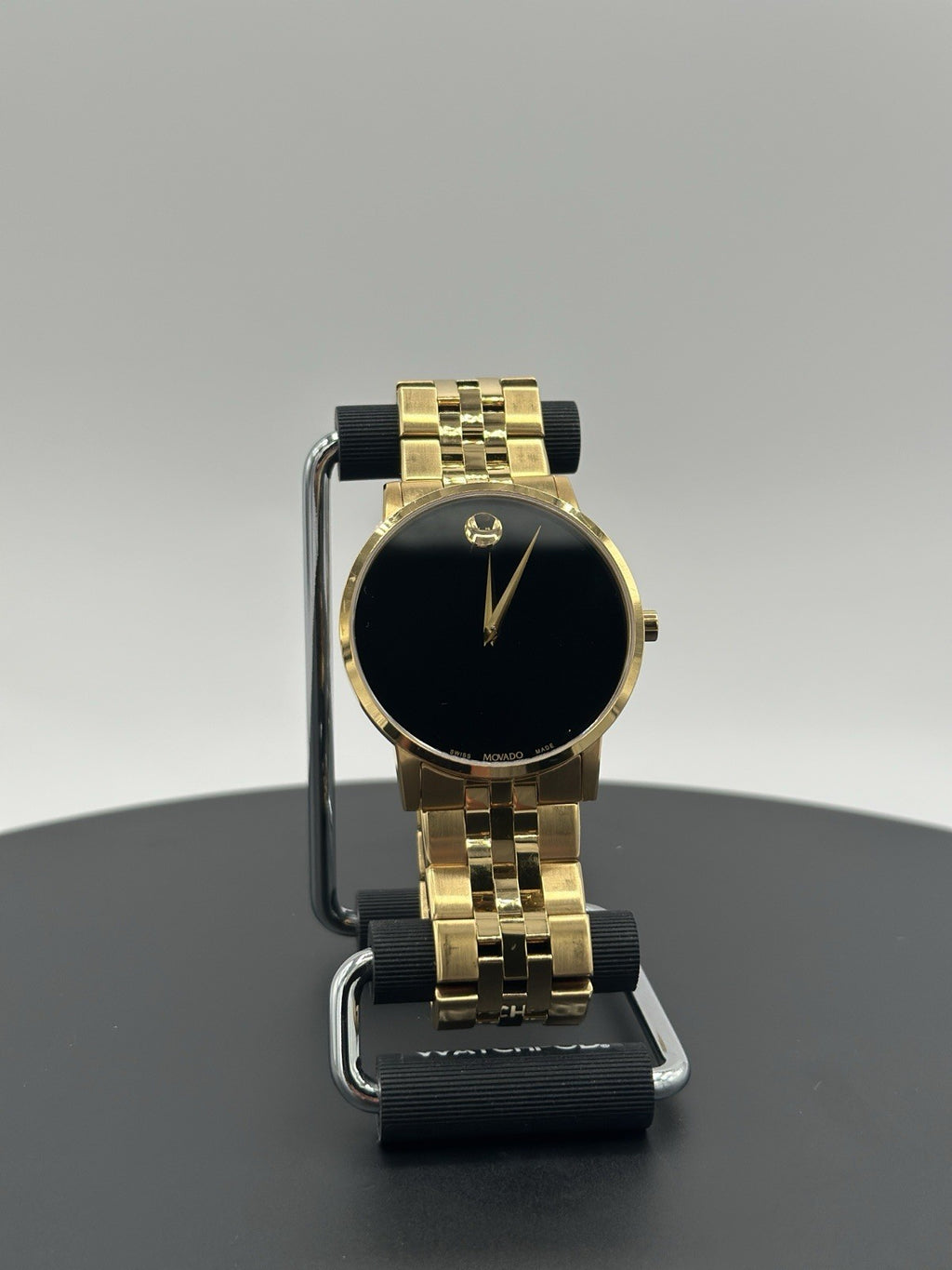 Movado Museum Men's Watch 0607203 Classic Series Swiss Made Quartz 40mm Steel