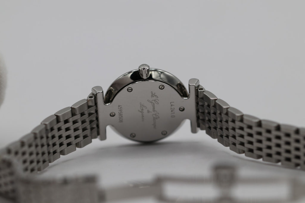 Longines La Grande Classique MOP Diamond Ladies Watch L4.241.0.80.6