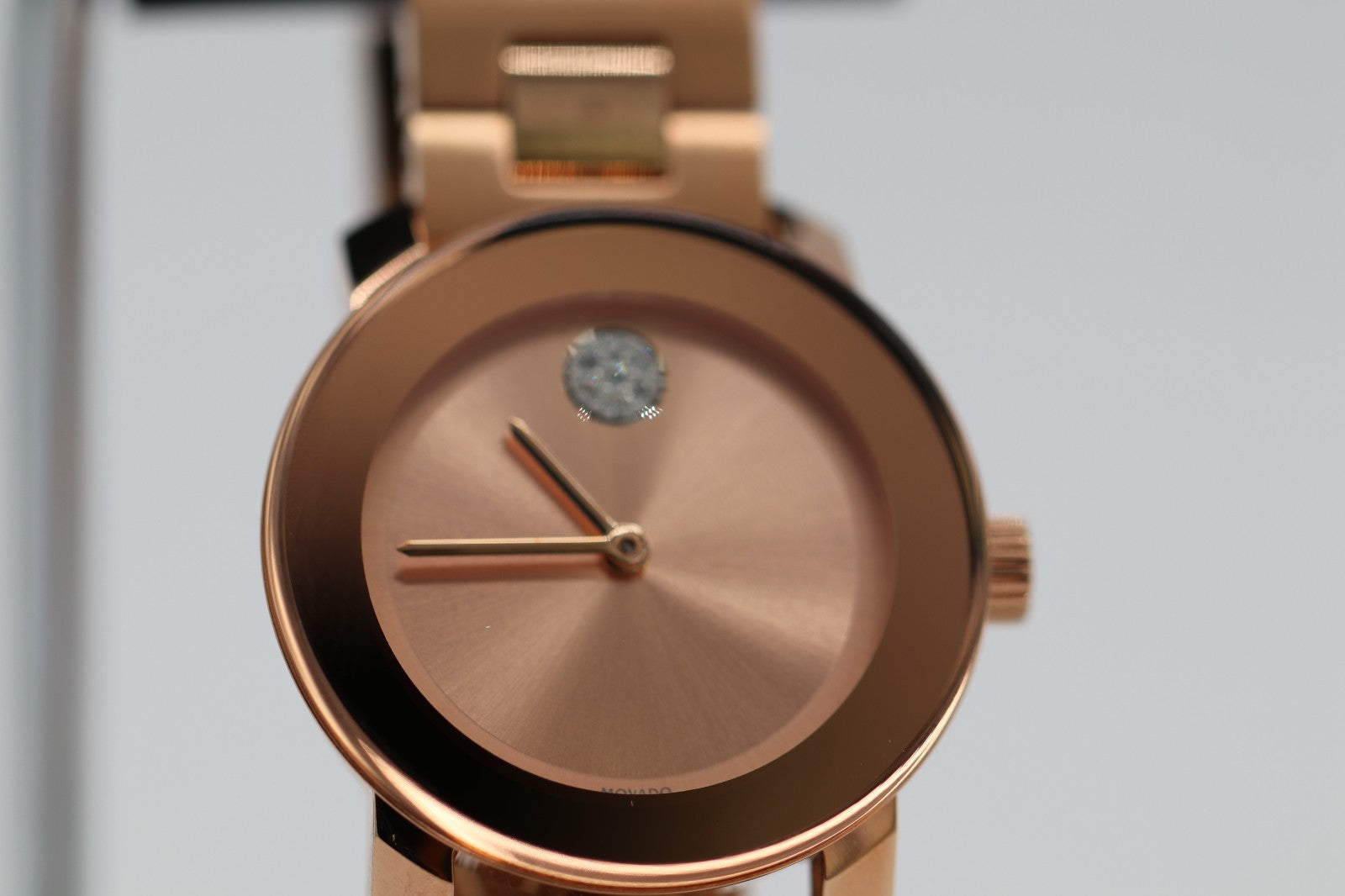 Movado Women's Watch 3600086 Bold Rose Gold Swiss Quartz Stainless Steel 36mm