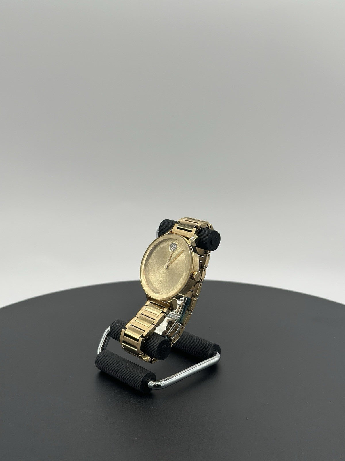 Movado Women's Watch 3601106 Bold Swiss Quartz Gold Dial Stainless Steel 34mm