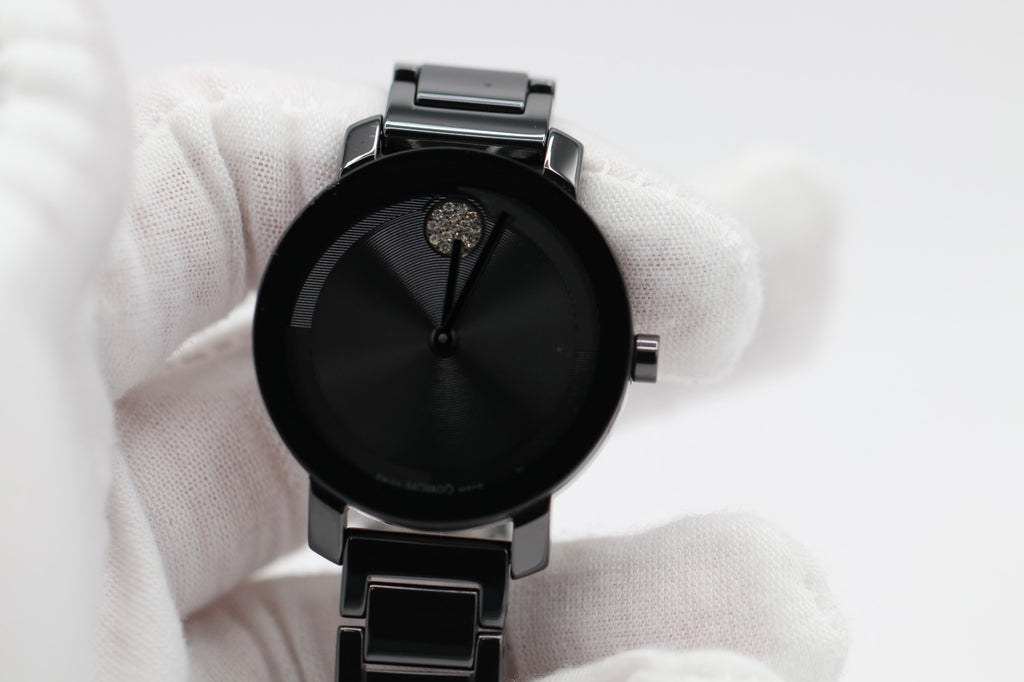 Movado Bold Evolution 2.0 Women's Black Ceramic Quartz Watch 3601235