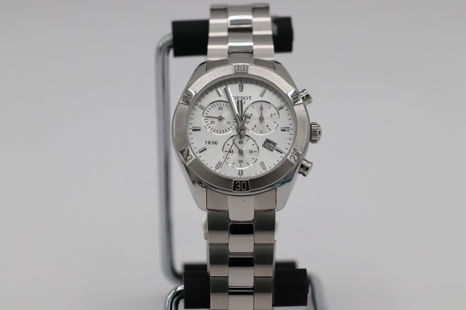 Tissot PR 100 Sport Chronograph Stainless Steel 38mm Watch T101.917.11.031.00
