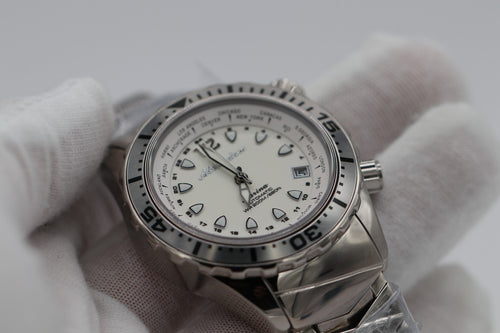 Abingdon Co. Women's Marina Diver's Multifunctional Titanium Bracelet  40mm