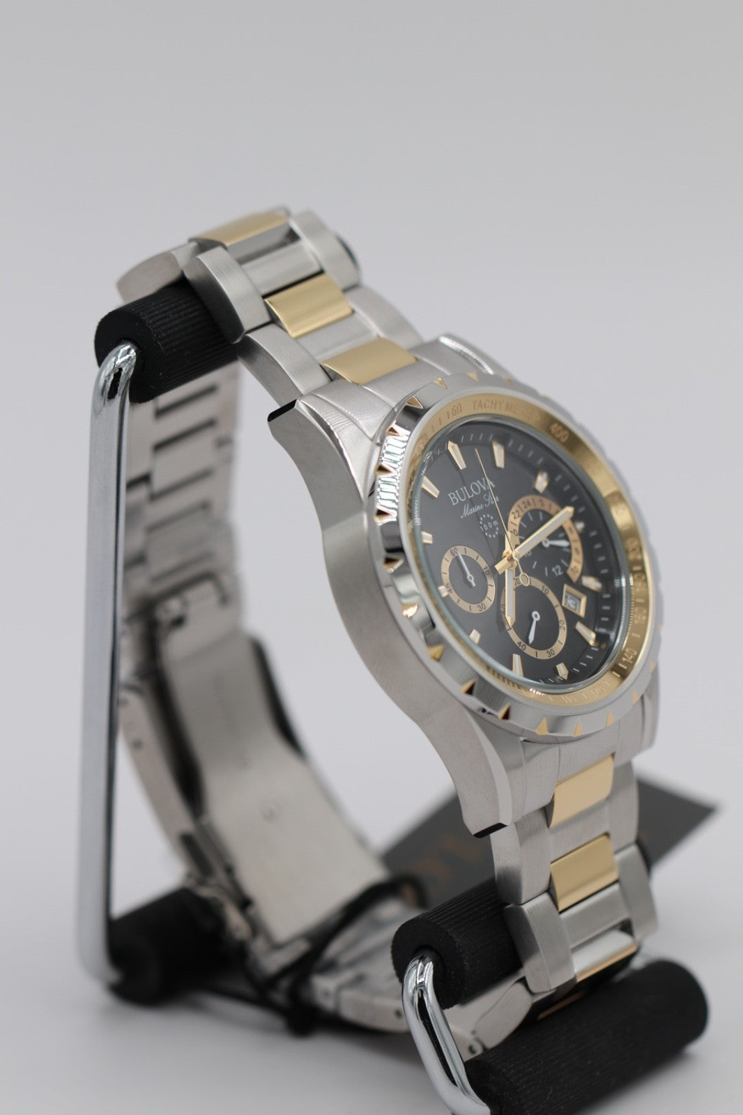 Bulova Mens Watch Marine Star 98B433 Two-Tone Stainless Steel Quartz Analog
