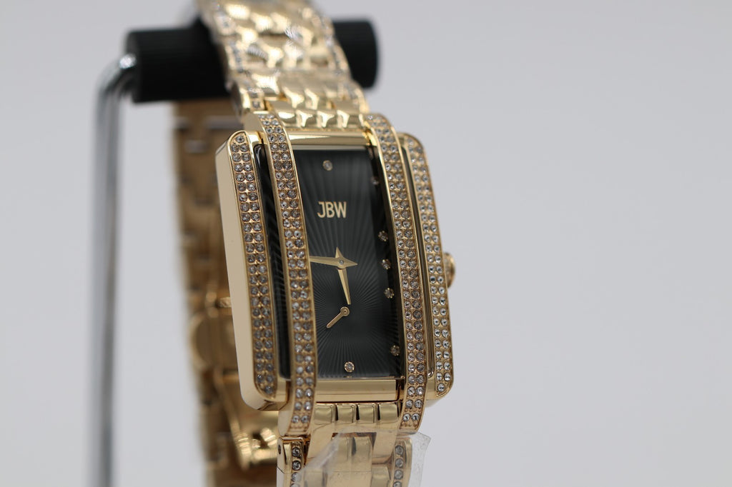 JBW Mink Collection Quartz Diamond Black Dial Ladies Watch