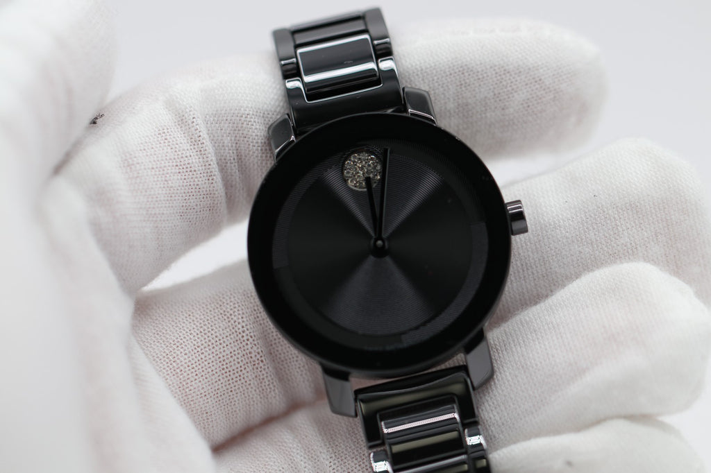 Movado Bold Evolution 2.0 Women's Black Ceramic Quartz Watch 3601235