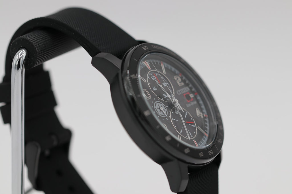 Citizen StarWars Darth Vader Eco-Drive Chrono Mens Watch CA0764-08W / MSRP $425
