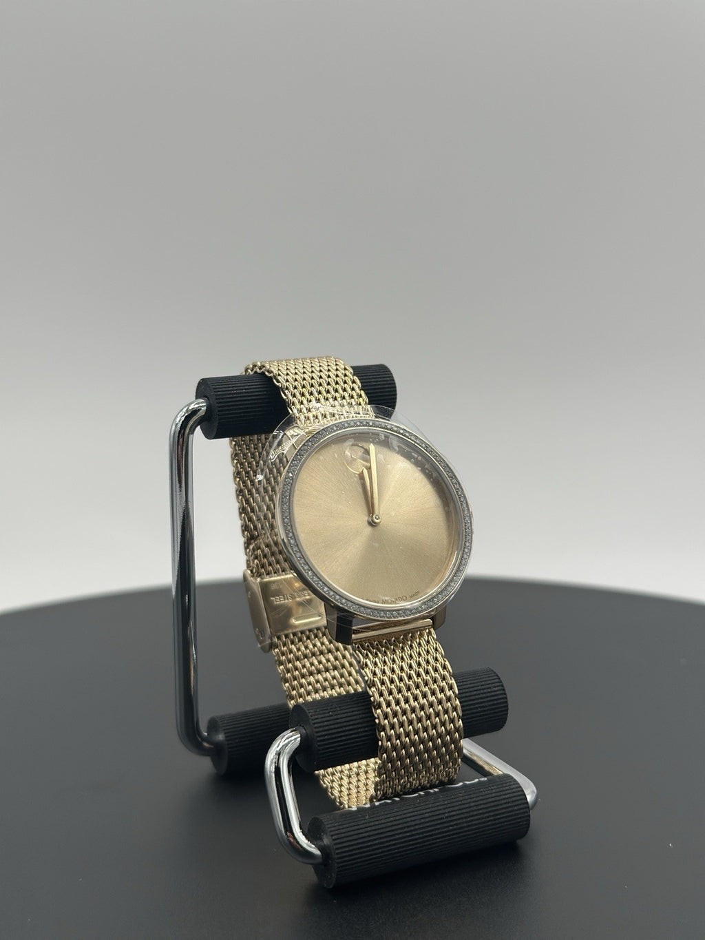Movado Women's Watch 3600841 Bold Swiss Quartz Gold Dial Stainless Steel 34mm