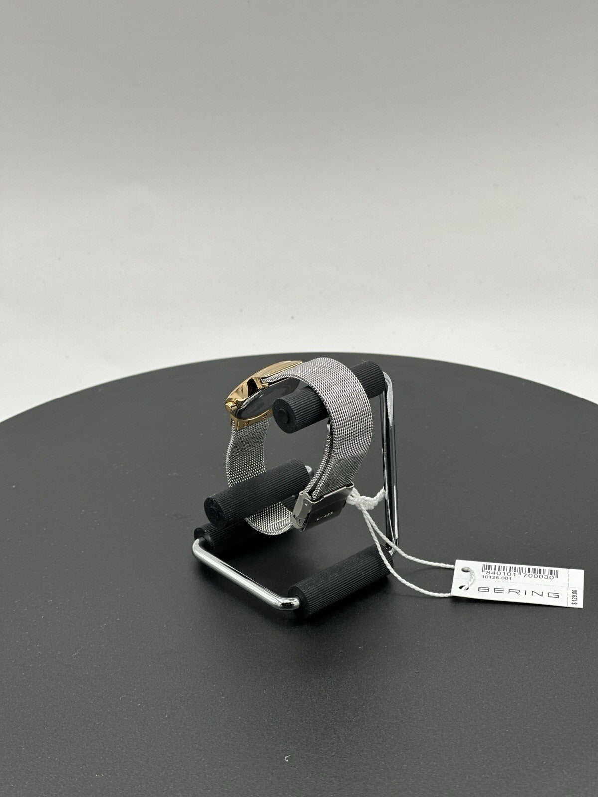 Bering Time Classic Ladies Gold-Plated Mesh Watch 10126-001 (Women's)