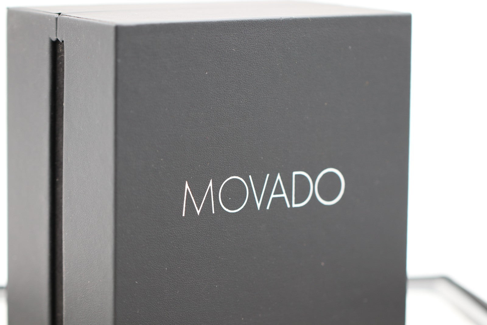 Movado Women's Watch 0607275 Swiss Quartz Gold Museum Black Dial Leather Band