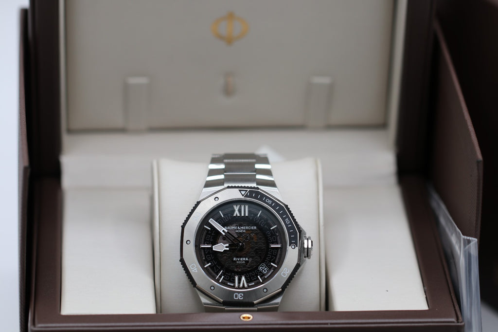 Baume et Mercier Riviera Automatic Grey Dial Men's Watch M0A10717