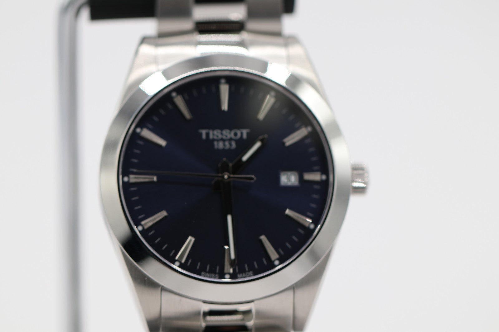 TISSOT Gentleman T127.410.11.041.00 Quartz Blue Dial Men's Watch 40mm