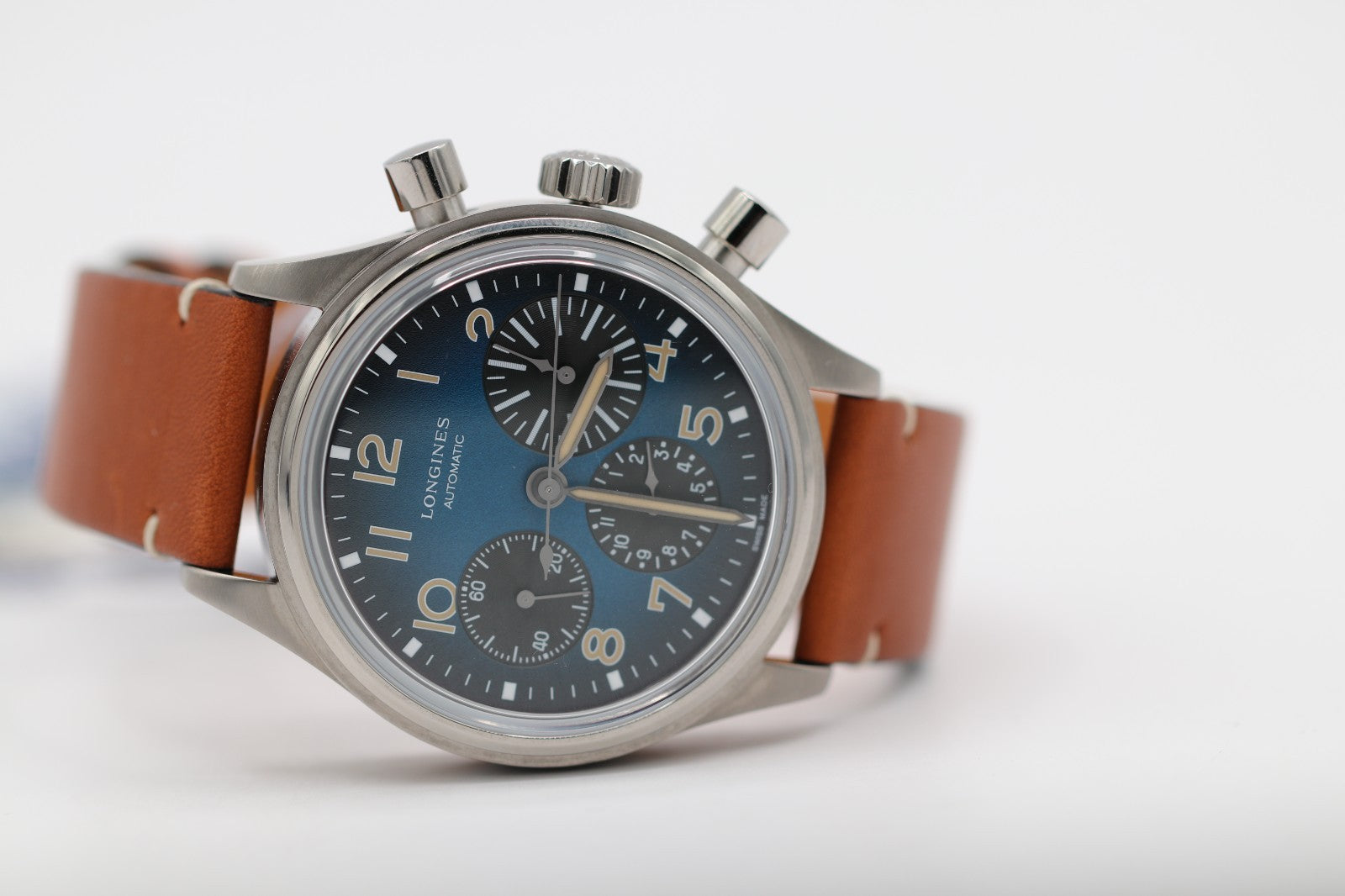 Longines Avigation Bigeye Chronograph Automatic Titanium Men's Watch L28161932