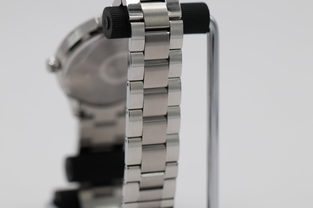 Bulova Men's Silver Dial Stainless Steel Quartz Watch 96B451