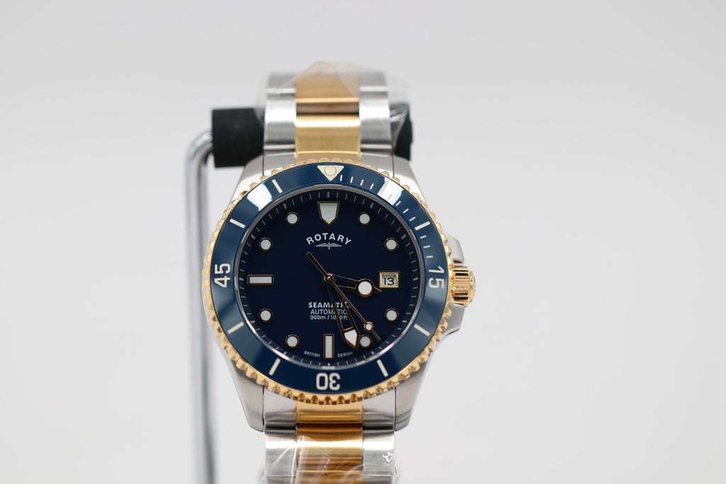 Rotary - Seamatic, Stainless Steel Men's Automatic Watch - GB05436/05  MSRP $299