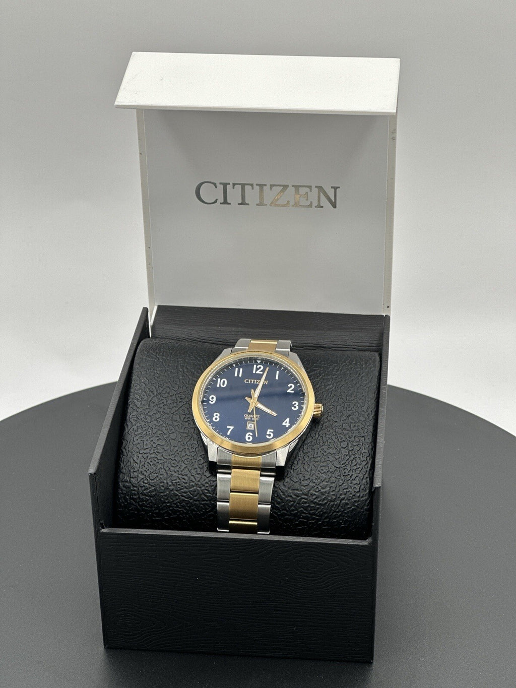 Citizen Quartz Blue Dial Men's Watch BI1036-57L