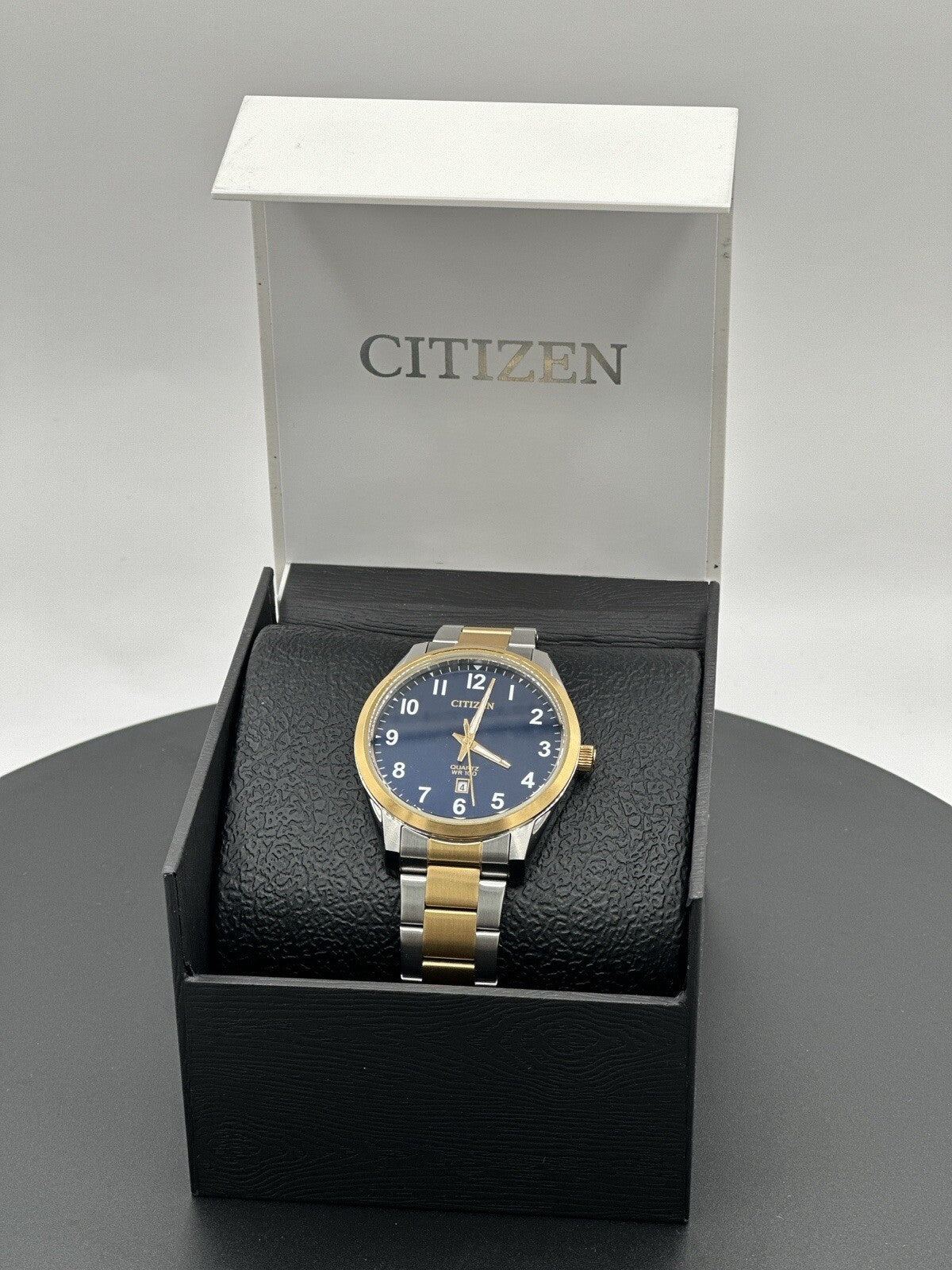 Citizen Quartz Blue Dial Men's Watch BI1036-57L