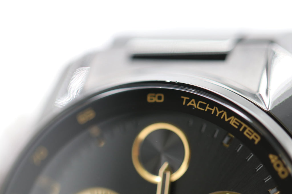 Movado BOLD Verso Chronograph Black Ion-Plated Bracelet Watch | 44mm | 3600906