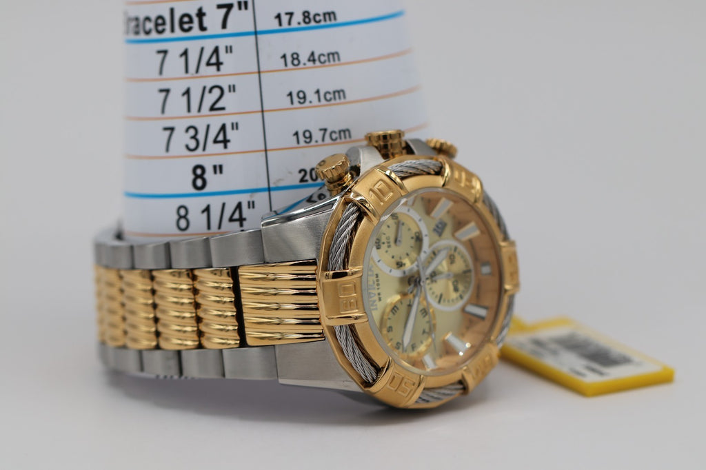 Invicta Bolt Men's Chronograph Two-Tone Stainless Steel Quartz Watch 25864