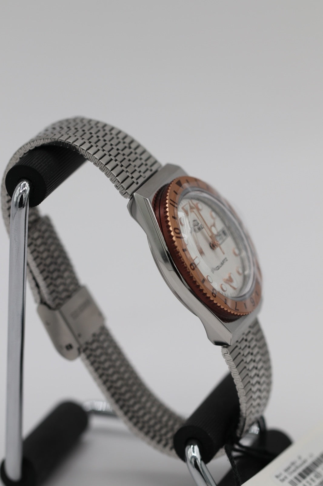 Timex Q 36mm Stainless Steel Bracelet Silver/White Women's Watch TW2U95600VQ