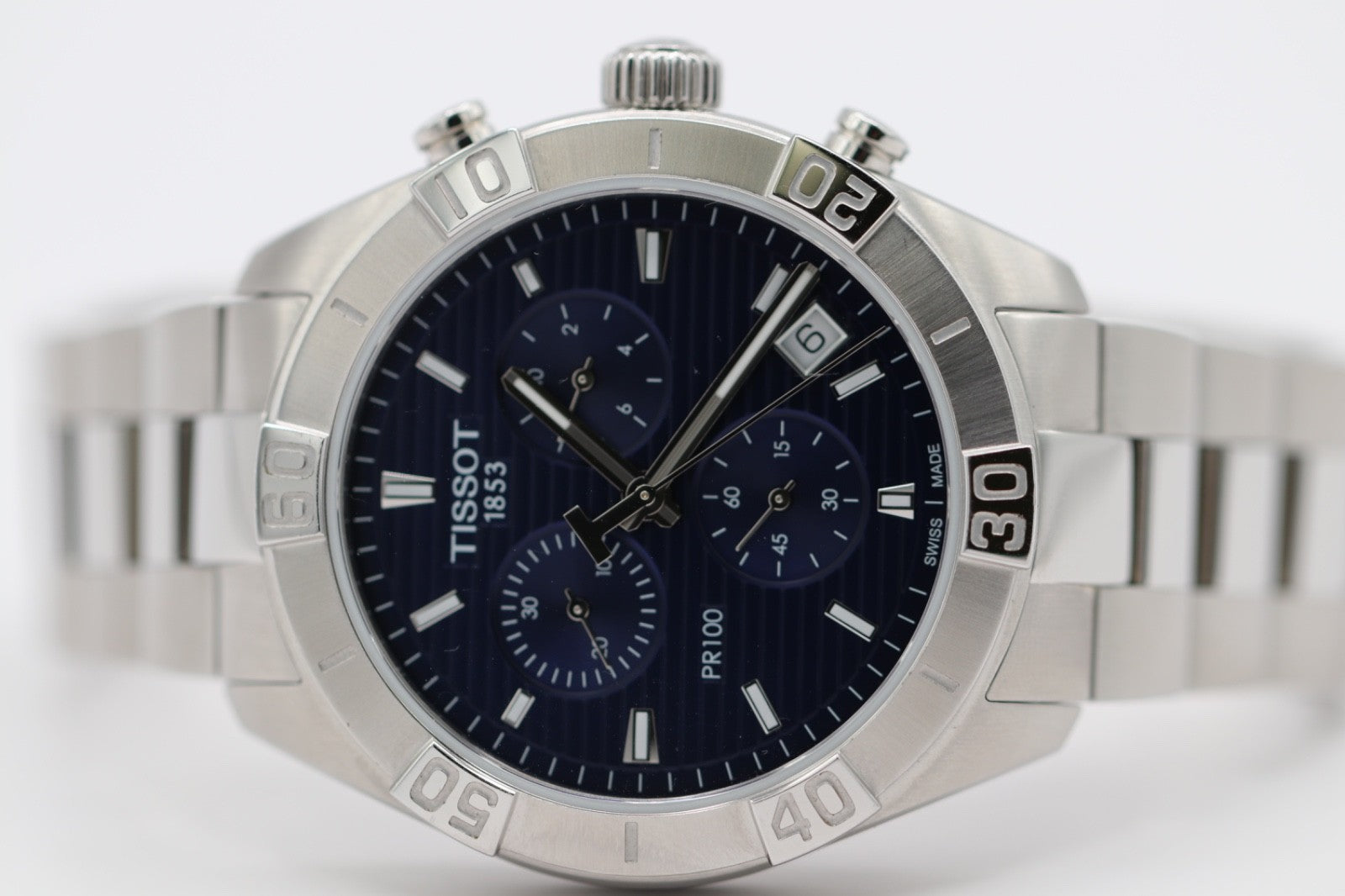 Tissot PR 100 Chrono Steel Watch T101.617.11.041.00