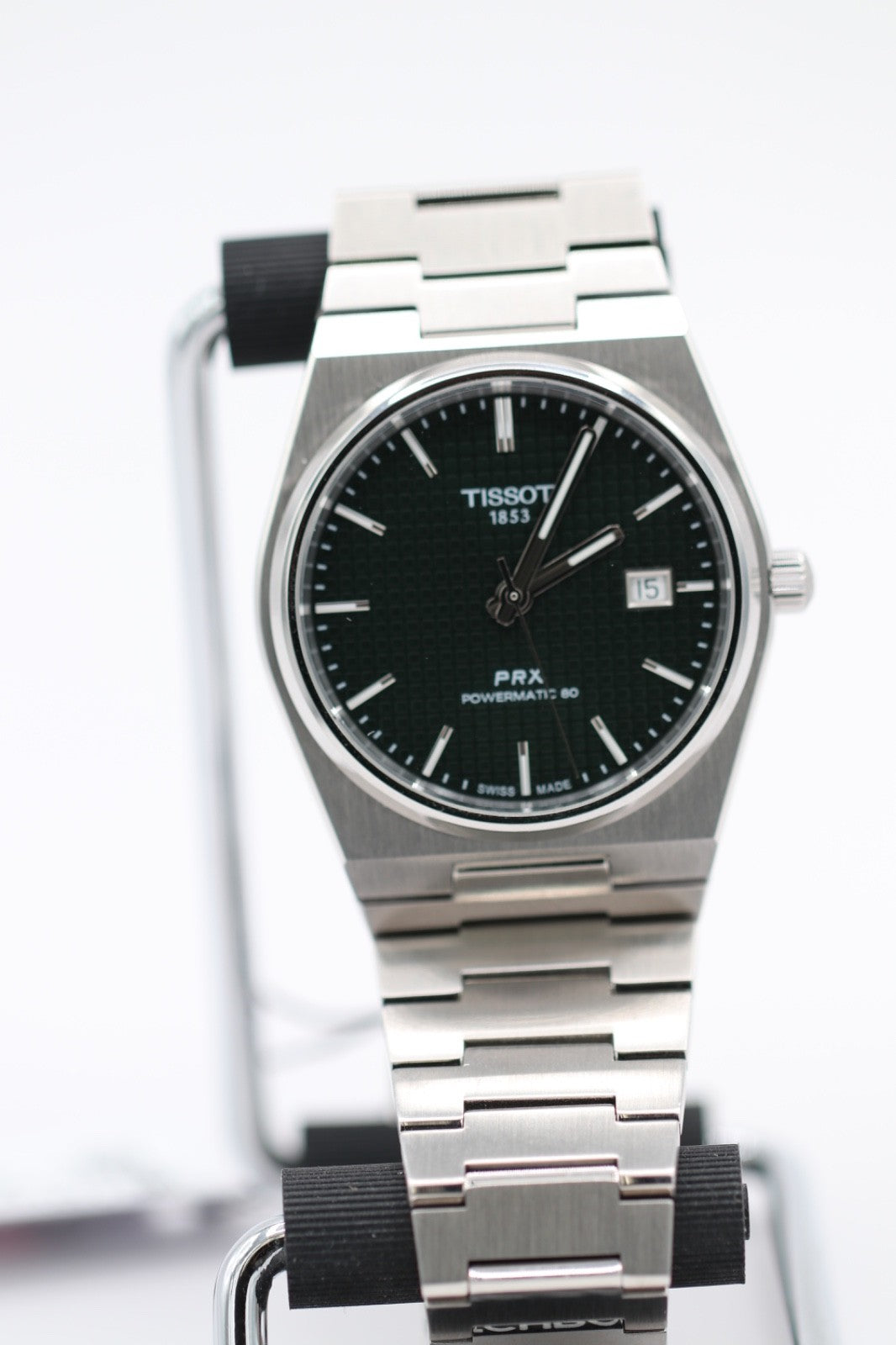 Tissot PRX T1374071109100 Powermatic 80 Automatic Watch Green Dial