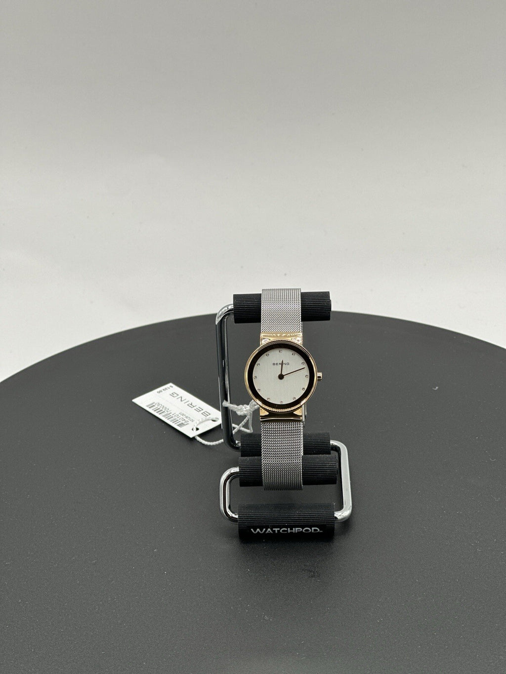 Bering Time Classic Ladies Gold-Plated Mesh Watch 10126-001 (Women's)