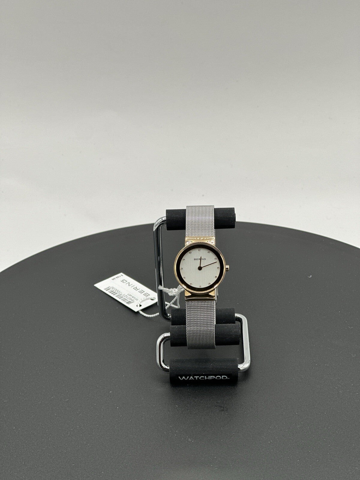 Bering Time Classic Ladies Gold-Plated Mesh Watch 10126-001 (Women's)