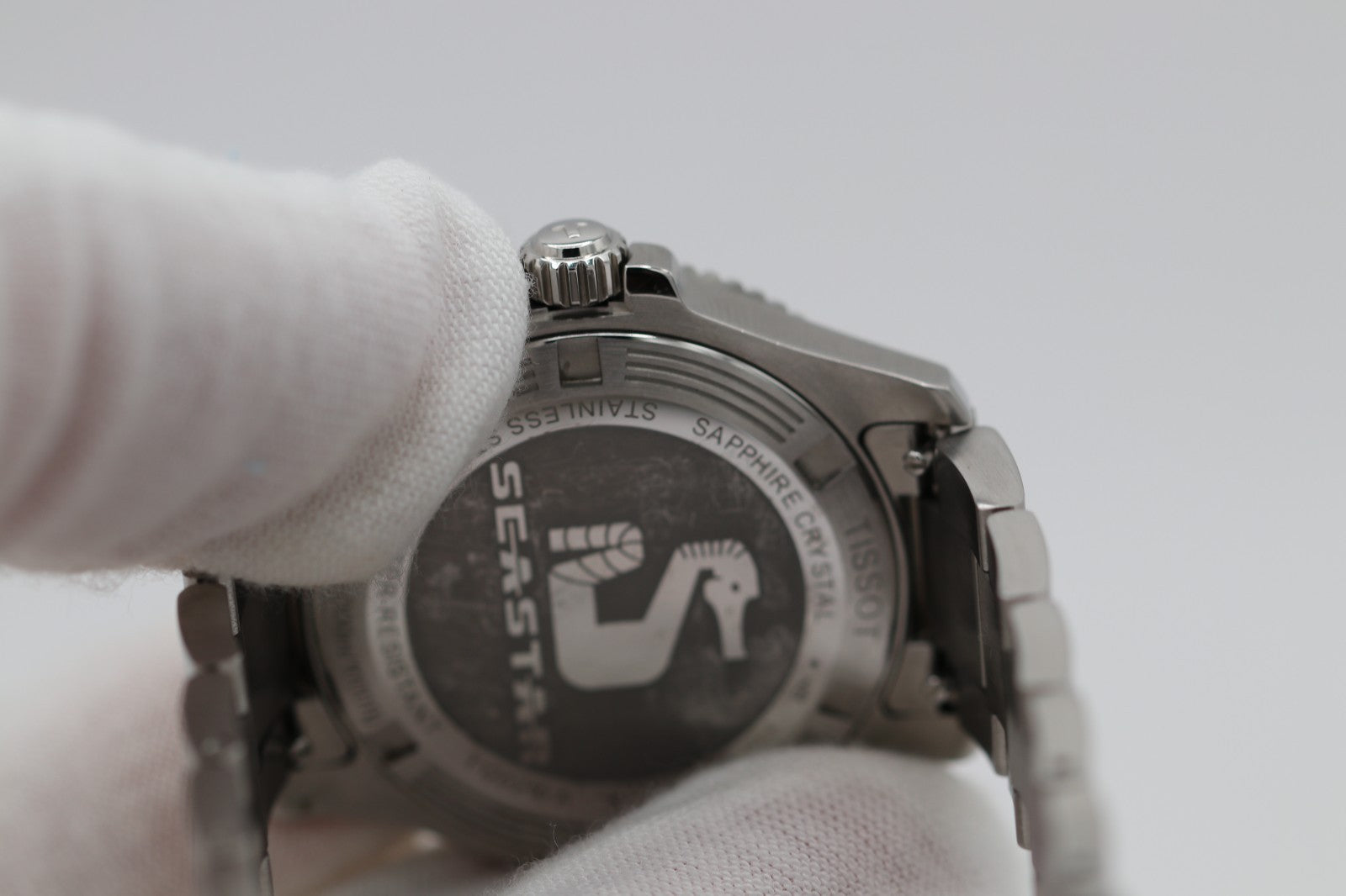 Tissot Seastar Blue Dial 36mm Womens Quartz Watch T120.210.11.041.00