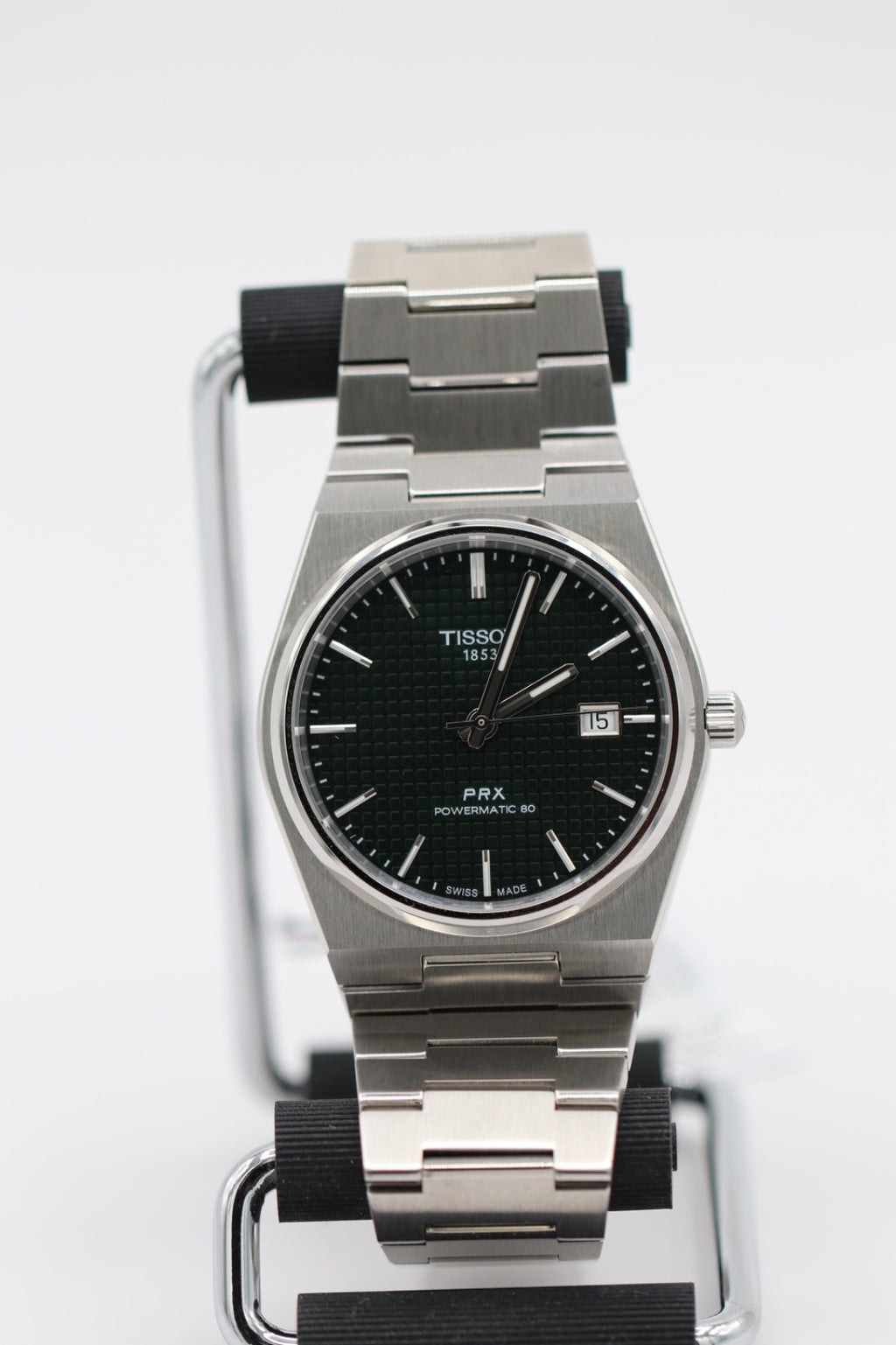Tissot PRX T1374071109100 Powermatic 80 Automatic Watch Green Dial