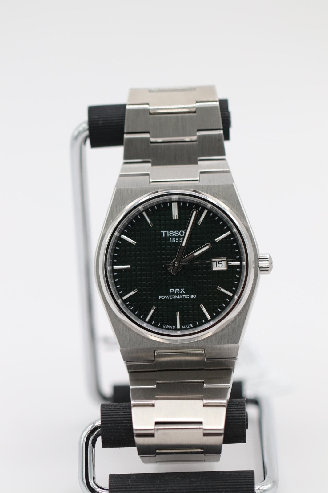 Tissot PRX T1374071109100 Powermatic 80 Automatic Watch Green Dial