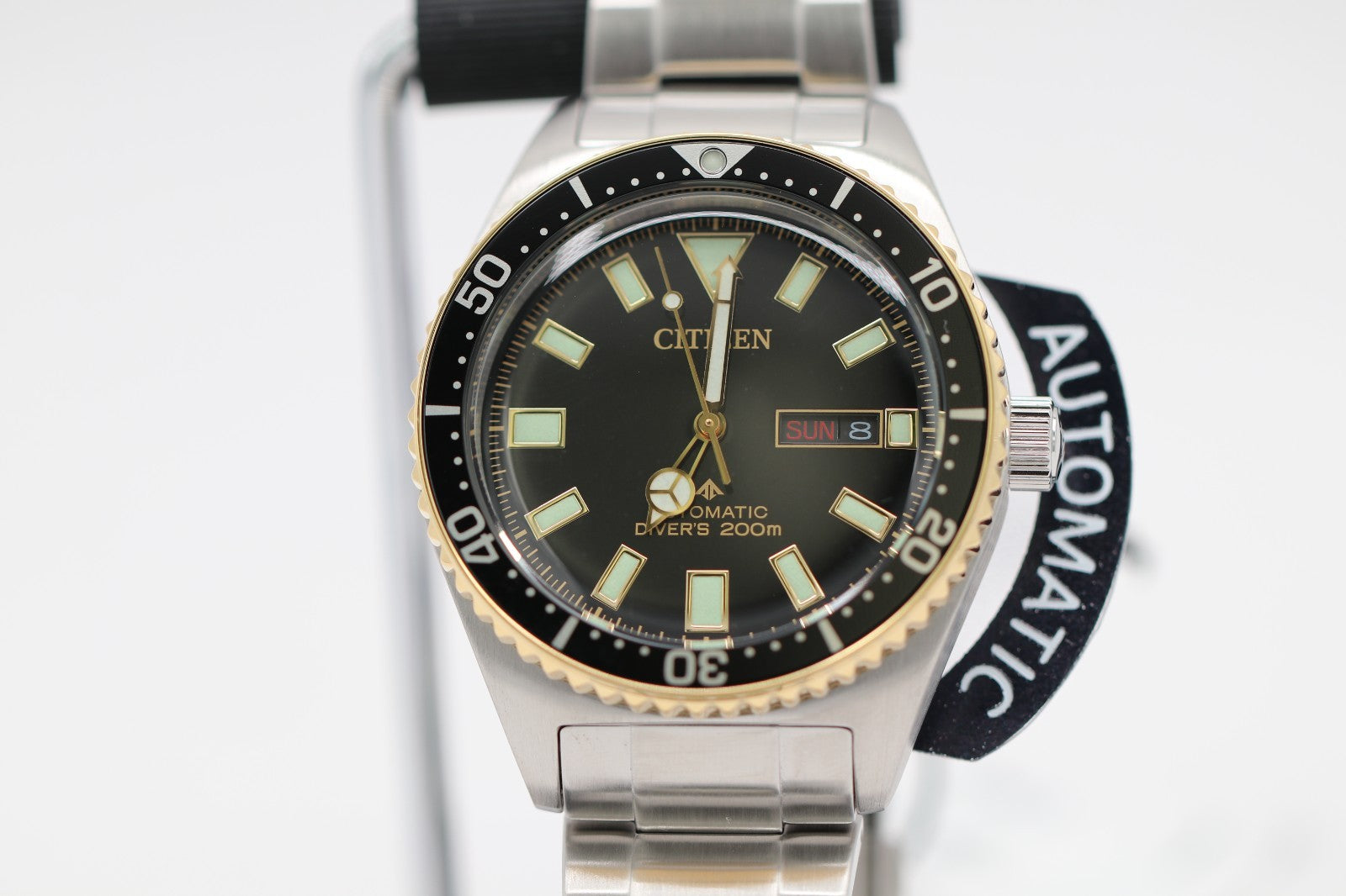 Citizen Promaster Mechanical Diver 41mm Silver Stainless Steel NY0125-83E