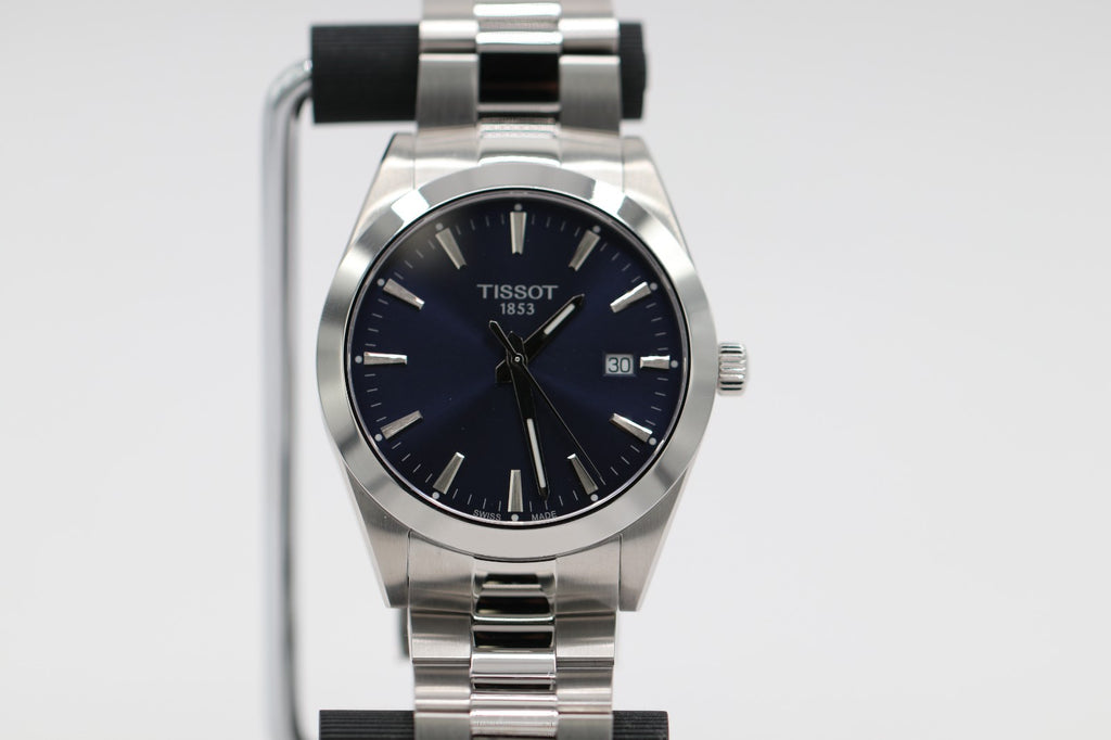 TISSOT Gentleman T127.410.11.041.00 Quartz Blue Dial Men's Watch 40mm