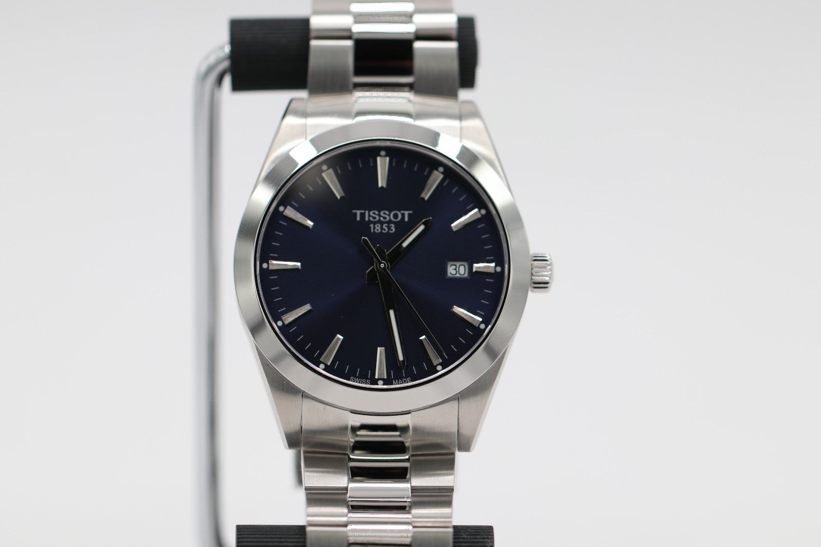 TISSOT Gentleman T127.410.11.041.00 Quartz Blue Dial Men's Watch 40mm