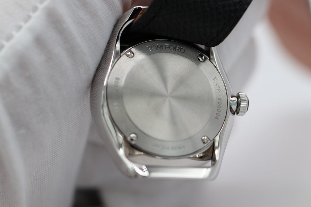 Tom Ford N.002 Tf0120267294 White Ss Quartz Men'S Watch