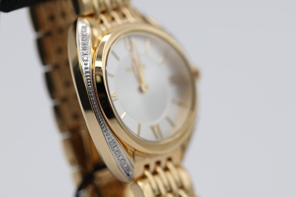 Bulova 98R298 Classic Diamond Stainless Steel Quartz Ladies Watch